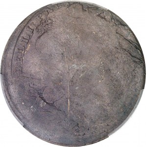 République romaine (1798-1799). Essai uniface d’avers au module d’un scudo, pour la proclamation de la République romaine ND (1798), Rome.