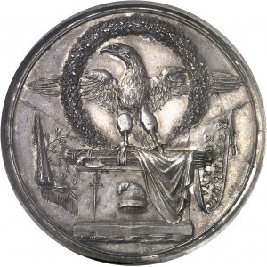 République romaine (1798-1799). Médaille commémorative au module d’un scudo, pour la proclamation de la République romaine An VII (1799), Rome.