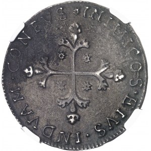 Sardaigne, Charles II d’Espagne (1665-1700). 10 reales datés 1684, Cagliari.