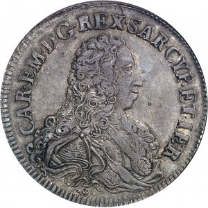 Savoie, Charles-Emmanuel III, 1ère période (1730-1755). Scudo vecchio de 5 lire 1733, Turin.