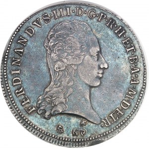 Toscane (Grand-duché de), Ferdinand III de Lorraine (1790-1801). Francescone, légende courte (ETR) 1797, Florence.