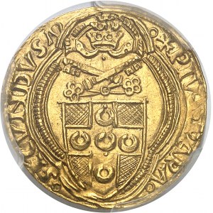 Vatican, Pie II (1458-1464). Ducat ND (1458-1464), Rome.