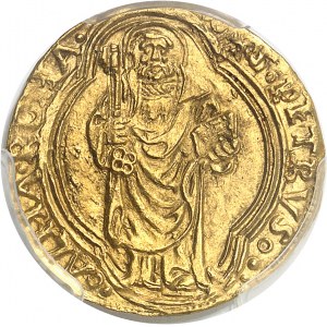 Vatican, Pie II (1458-1464). Ducat ND (1458-1464), Rome.