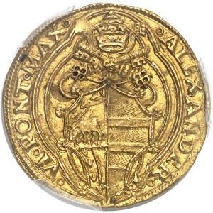 Vatican, Alexandre VI (1492-1503). Doppio fiorino (double florin) ND (1492-1503), Rome.