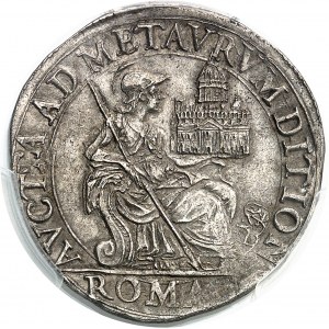 Vatican, Urbain VIII (1623-1644). Teston commémorant l’annexion du duché d’Urbino ND (c.1632), Rome.