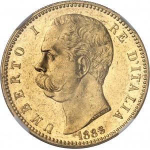 Umberto I (1878-1900). 100 lire 1883, R, Rome.