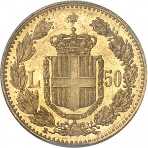 Umberto I (1878-1900). 50 lire 1891, R, Rome.