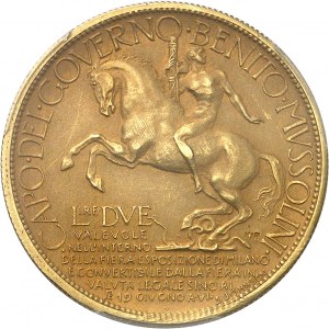 Victor-Emmanuel III (1900-1946). 2 lire Or, Exposition de Milan 1928, Milan (Johnson).