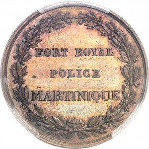 Directoire (1795-1799). Jeton de la police de Fort Royal ND (1794-1807 ?), Paris.