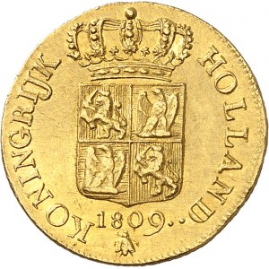 Hollande (royaume de), Louis Napoléon (1806-1810). Ducat 1809, Utrecht.