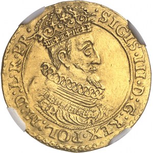 Sigismond III Vasa (1587-1632). Ducat 1623 SB, Gdansk (Dantzig).