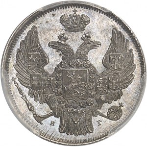 Nicolas Ier (1825-1855). 15 kopecks ou zloty 1832, Saint-Pétersbourg.