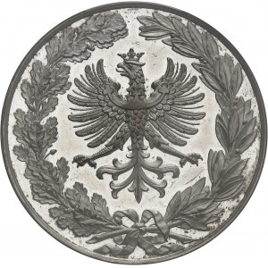 François-Joseph Ier (1848-1916). Médaille, Exposition agricole, industrielle et commerciale de Teschen (Cieszyn) par Wetzenmaier et Christlbauer 1880, Vienne.