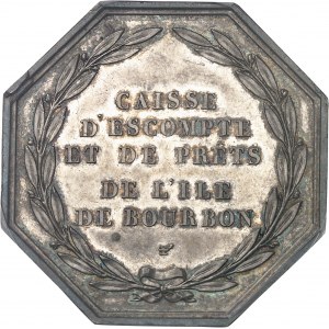 Charles X (1824-1830). Jeton de la Caisse d’escompte et de prêts ND (1826), Paris.