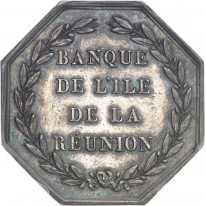 Second Empire / Napoléon III (1852-1870). Jeton du Conseil d’administration de la Banque de l’île de la Réunion ND 1860-1879), Paris.