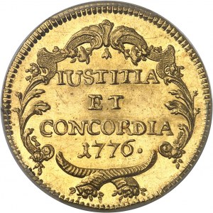 Zurich (canton de). 2 ducats 1776.