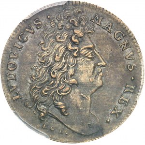 Louis XIV (1643-1715). Jeton pour la victoire française sur les Hollandais ND (c.1677), Nuremberg.