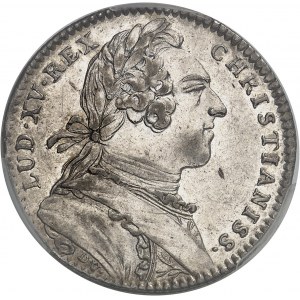 Amérique-Canada (colonies françaises), Louis XV (1715-1774). Jeton “SUB OMNI SIDERE CRESCUNT”, type sans l’alligator par Duvivier 1751, Paris.