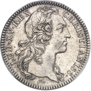 Amérique-Canada (colonies françaises), Louis XV (1715-1774). Jeton “SEDEM NON ANIMUM MUTANT” par F. Marteau 1756, Paris.