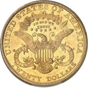 République fédérale des États-Unis d’Amérique (1776-à nos jours). 20 dollars Liberty 1885, Philadelphie.