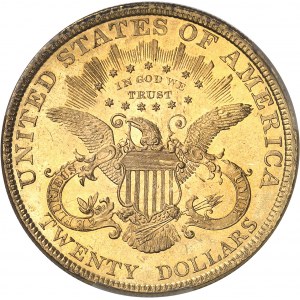 République fédérale des États-Unis d’Amérique (1776-à nos jours). 20 dollars Liberty 1895, Philadelphie.