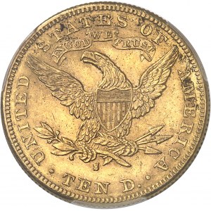 République fédérale des États-Unis d’Amérique (1776-à nos jours). 10 dollars Liberty 1887, S, San Francisco.