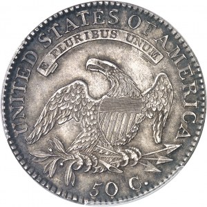 République fédérale des États-Unis d’Amérique (1776-à nos jours). 50 cents Liberty 1818, Philadelphie.