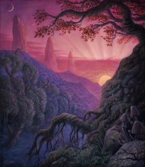 Konstantyn PŁOTNIKOW ur. 1991, The Three Rocks Landscape II, 2021