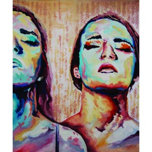 Iwona Kołodziej, Colorful faces, 2015