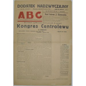 ABC - Kongres Centrolewu, 29 czerwca 1930 r.