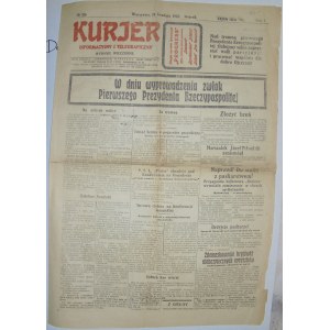 Kurjer Inf. I Telegr. - Pogrzeb G. Narutowicza, 19.12.1922