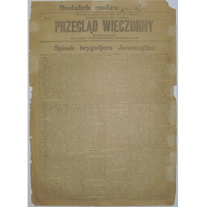Przegląd Wieczorny - Pucz Januszajtisa, 6 Stycznia 1919