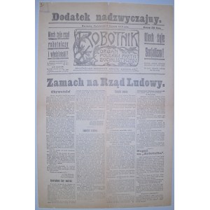 Robotnik - Pucz Januszajtisa, 6 I 1919