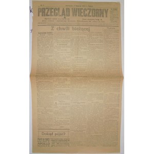 Przegląd Wieczorny - Nowa Okupacja W-Wy, 7.08.1915