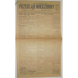 Przegląd Wieczorny - syt. w Warszawie, 3 Sierpnia 1915 r.