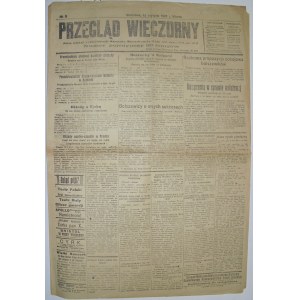 Przegląd Wieczorny - Wojna Polsko-Bolszewicka, 13.01.1920