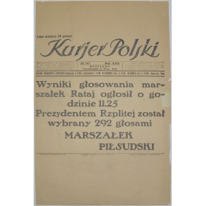 Kurjer Polski - Wybory Prezydenckie Nr 1, 31.05.1926
