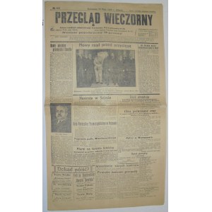 Przegląd Wieczorny - Nowy Rząd, 18 maja 1926