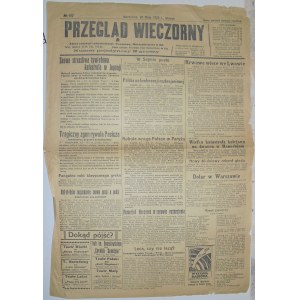 Przeg. Wiecz.- Komentarze Zagraniczne, 25.05.1926