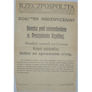 Rzeczpospolita - Zamach Na Prezydenta, 5 września 1924