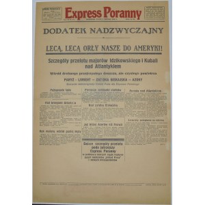 Express Poranny - Próba Lotu Atlantyckiego(1), 3 sier. 1928 r.