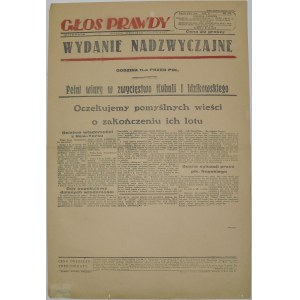 Głos Prawdy - Próba Lotu Atlantyckiego(1), 5 sie. 1928
