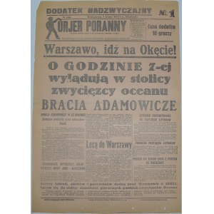 Kur. Por.-Adamowiczowie w Warszawie, 1.07.1934