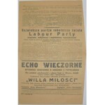 Echo Wieczorne - Wojna W Etiopii/Abisynii, 6.10.1935