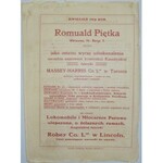 Piętka R. - Grabie Pokosowe, W-Wa, 1914 R.