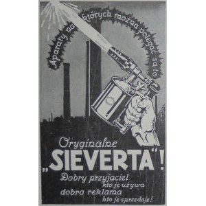 Sievert - Lutownice I Grzejniki, Przed 1939