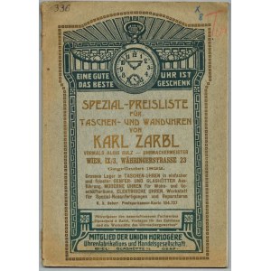 Zarbl, Zegarki Szwajcarskie, Po 1908R.