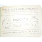 Cyrk Staniewskich W Warszawie. - I 1932