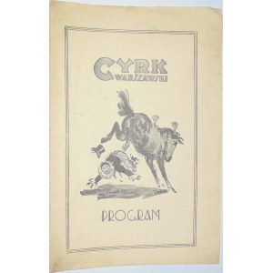 Cyrk Warszawski - Program Na XI 1928