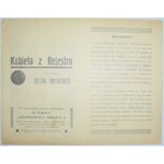 Kino Helios, W-Wa, Kobieta Z Rejestru, ok.1931 r.